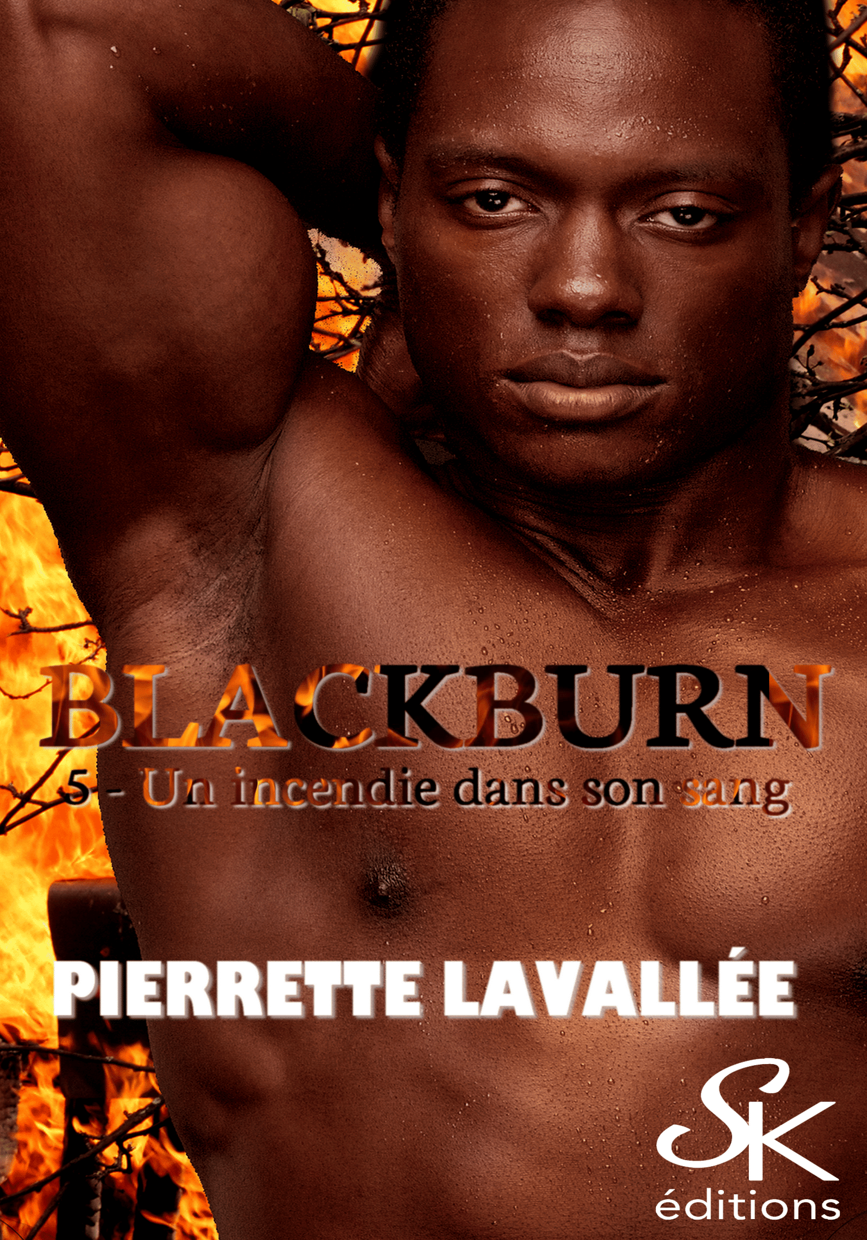 Blackburn 5 : Un incendie dans son sang de Pierrette Lavallée