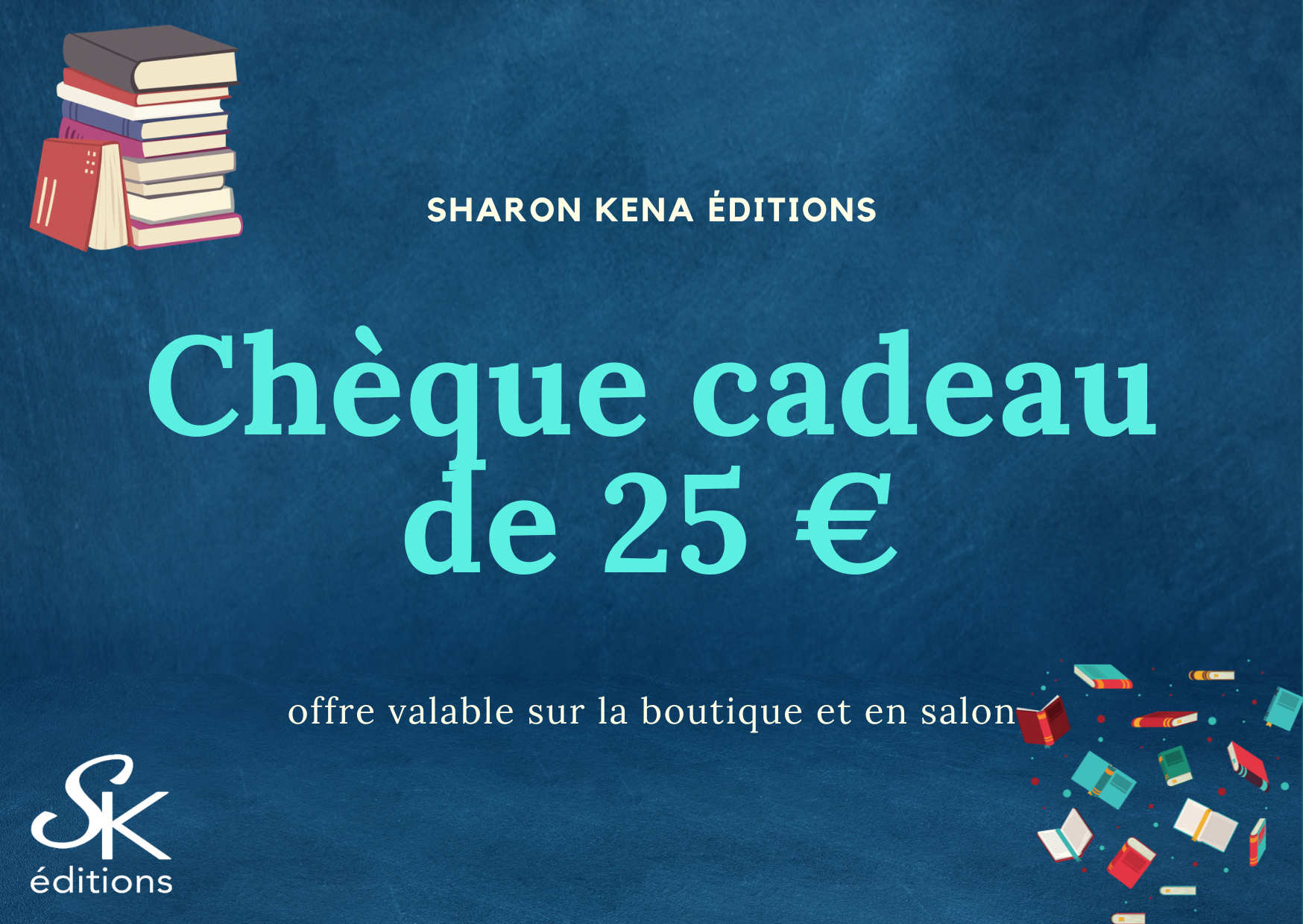 Chèque cadeau de 25 €