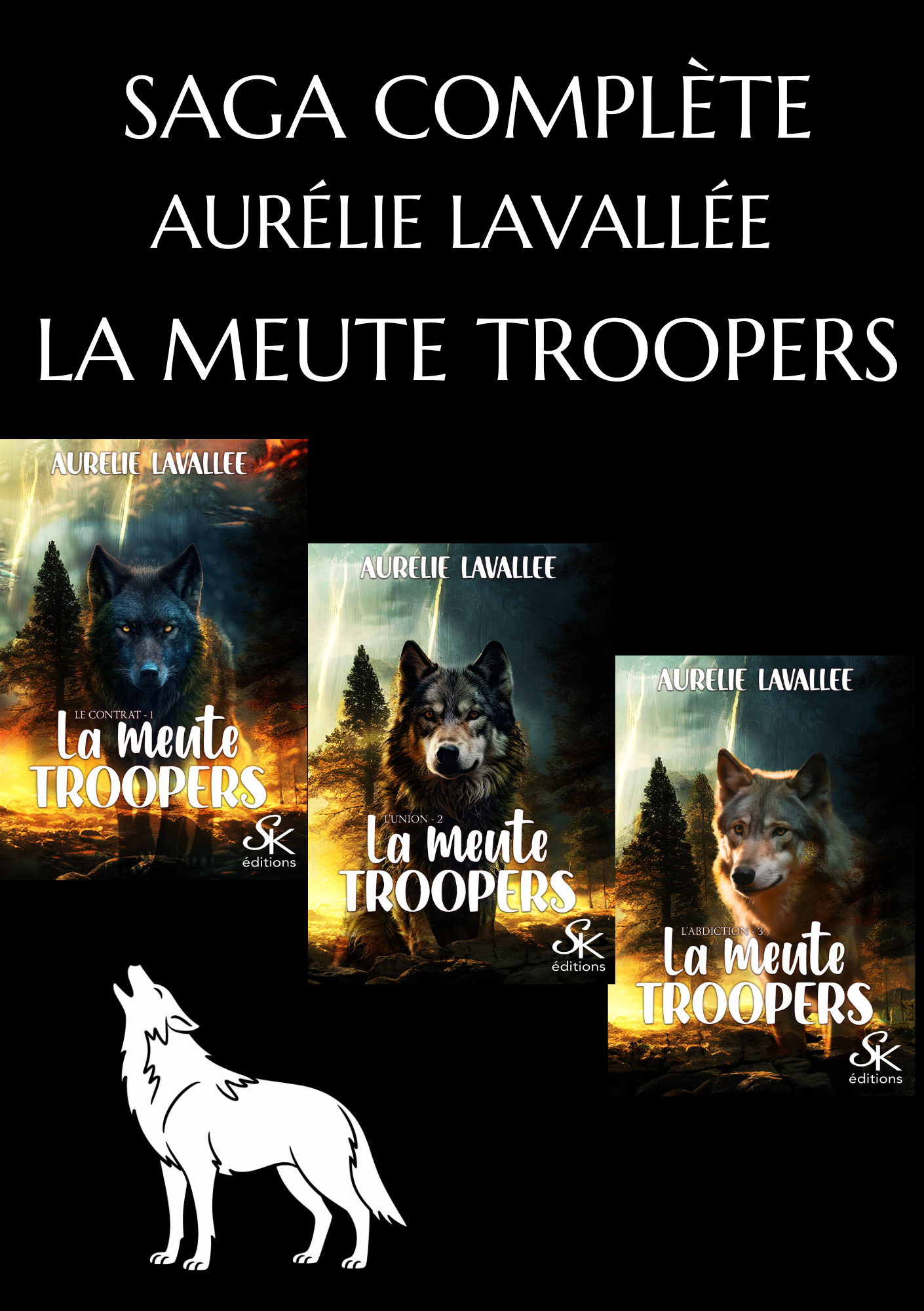La meute Troopers (saga complète) de Aurélie Lavallée