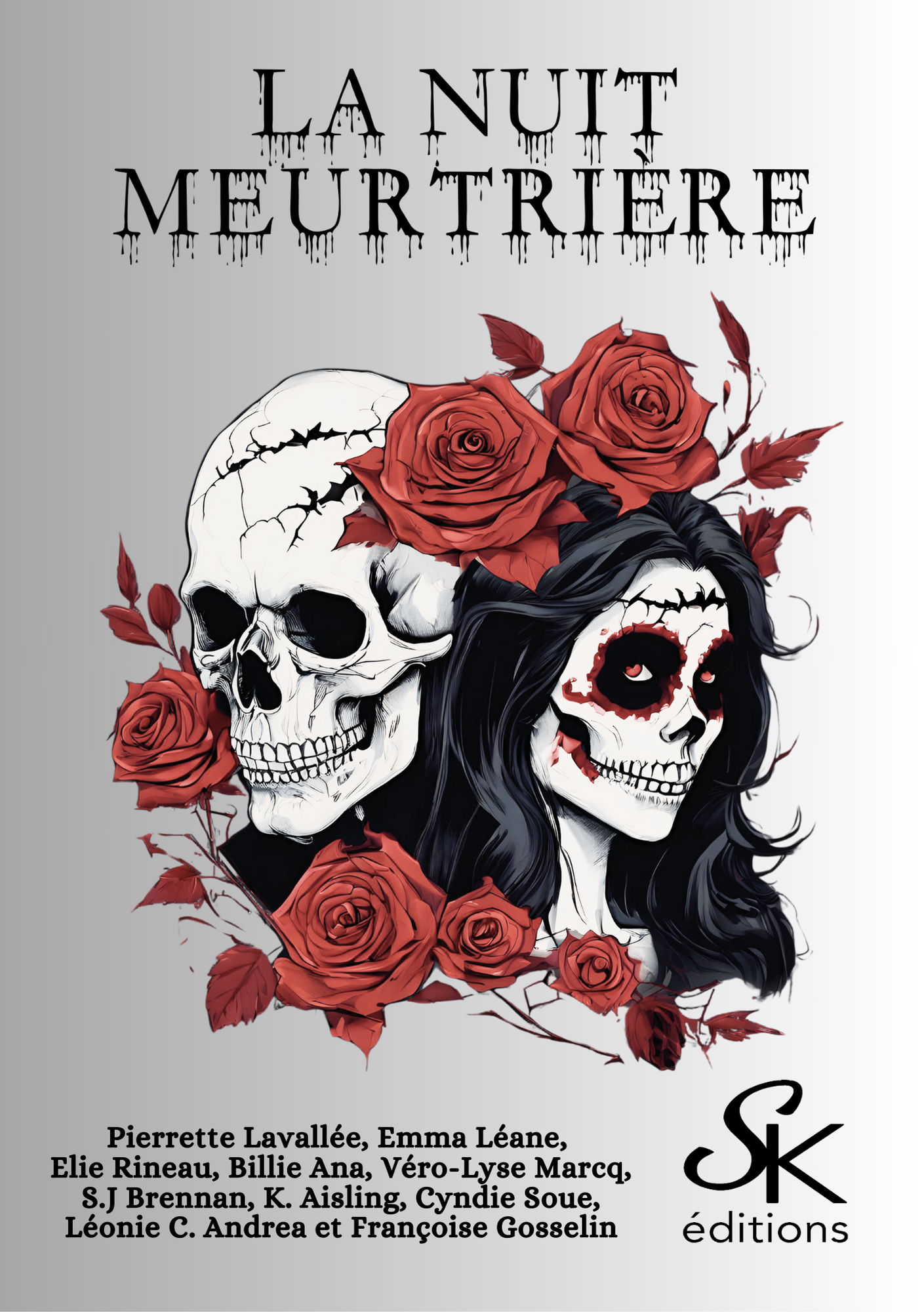La nuit meurtrière - recueil de nouvelles horrifiques par les auteurs des éditions Sharon Kena
