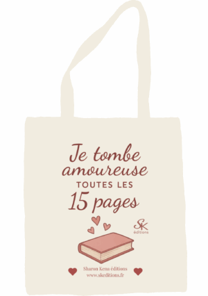 Tote-bag SK Je tombe amoureuse