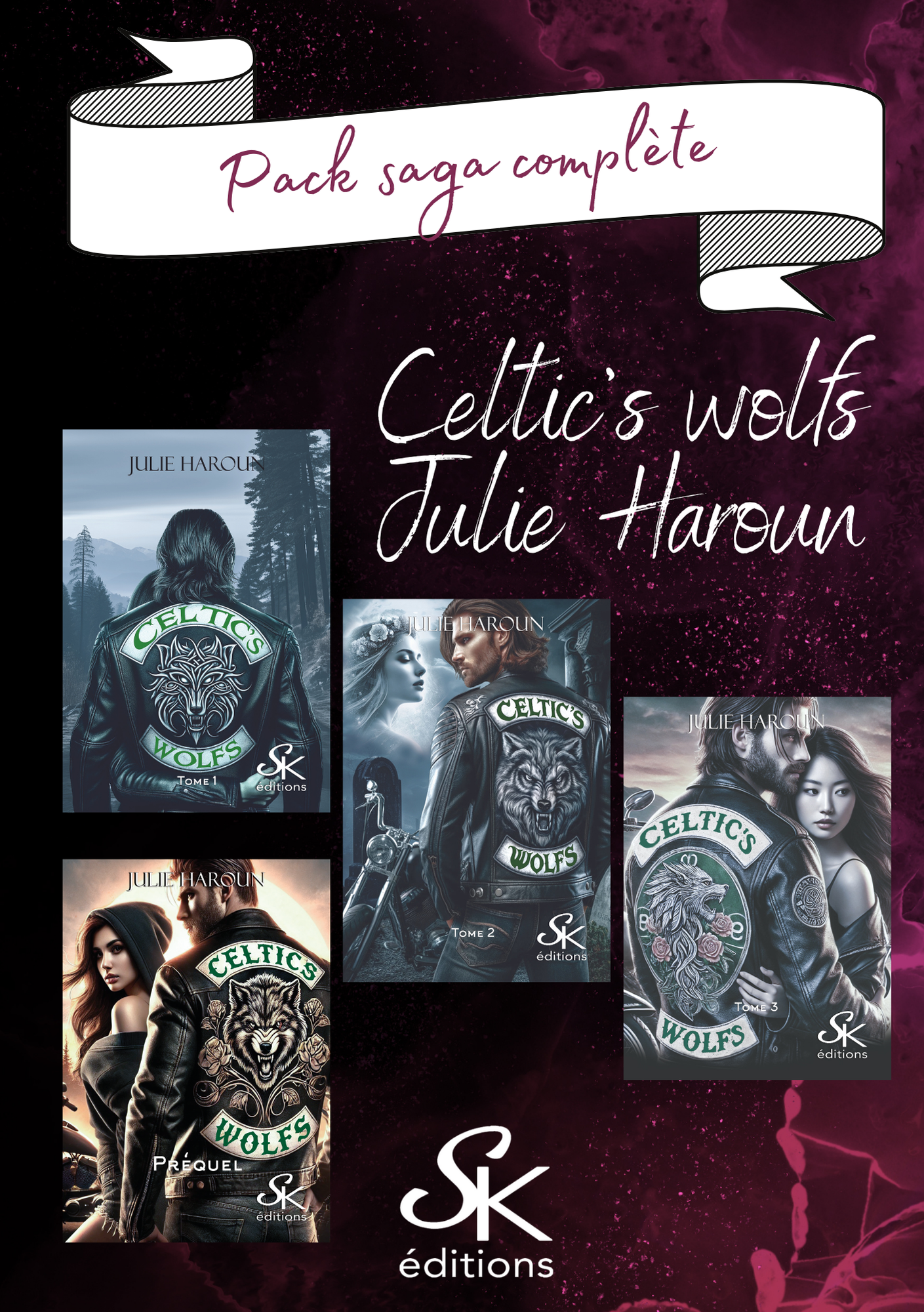 Celtic's wolfs (saga complète) de Julie Haroun