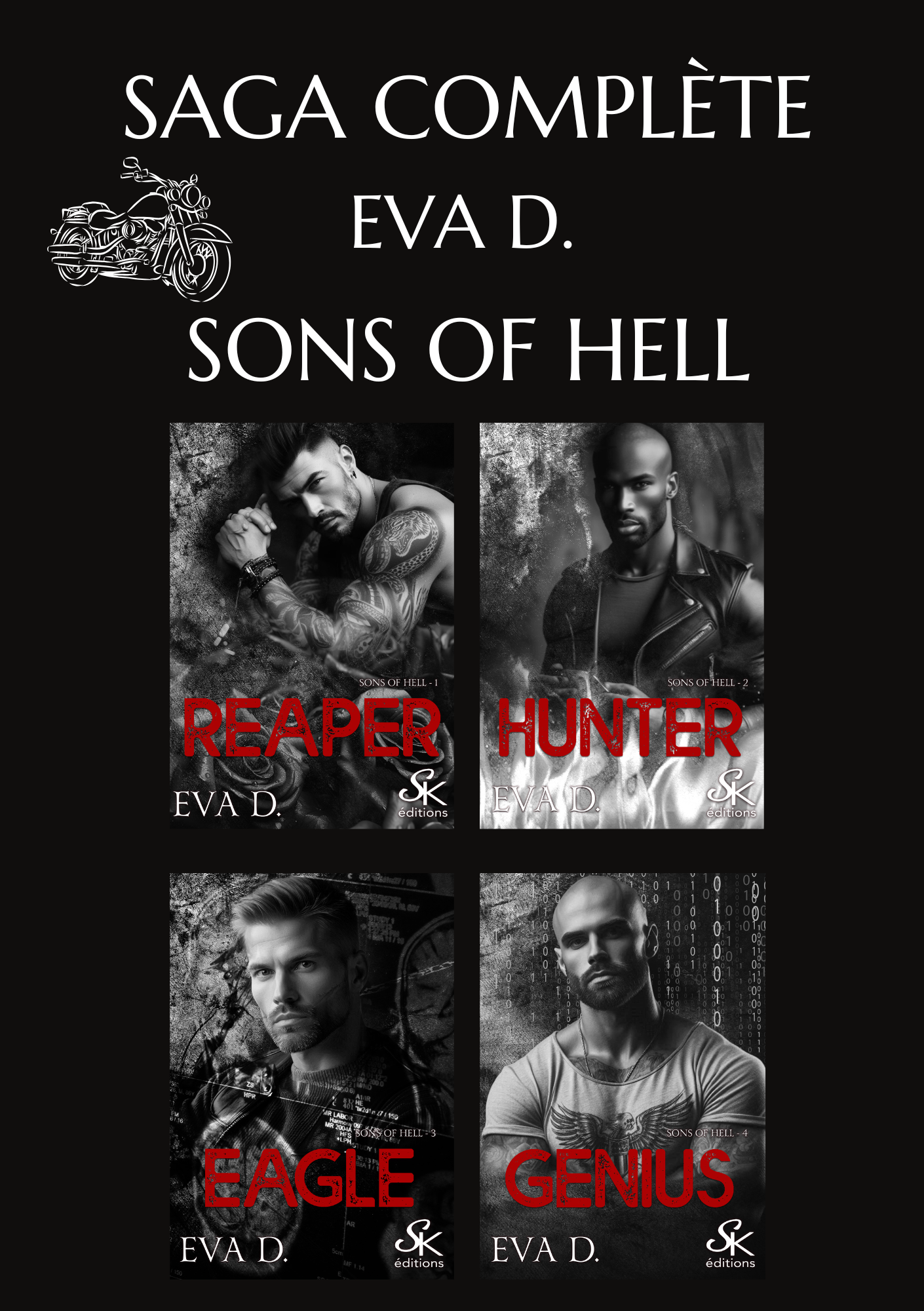 Sons of Hell (saga complète) de Eva D.