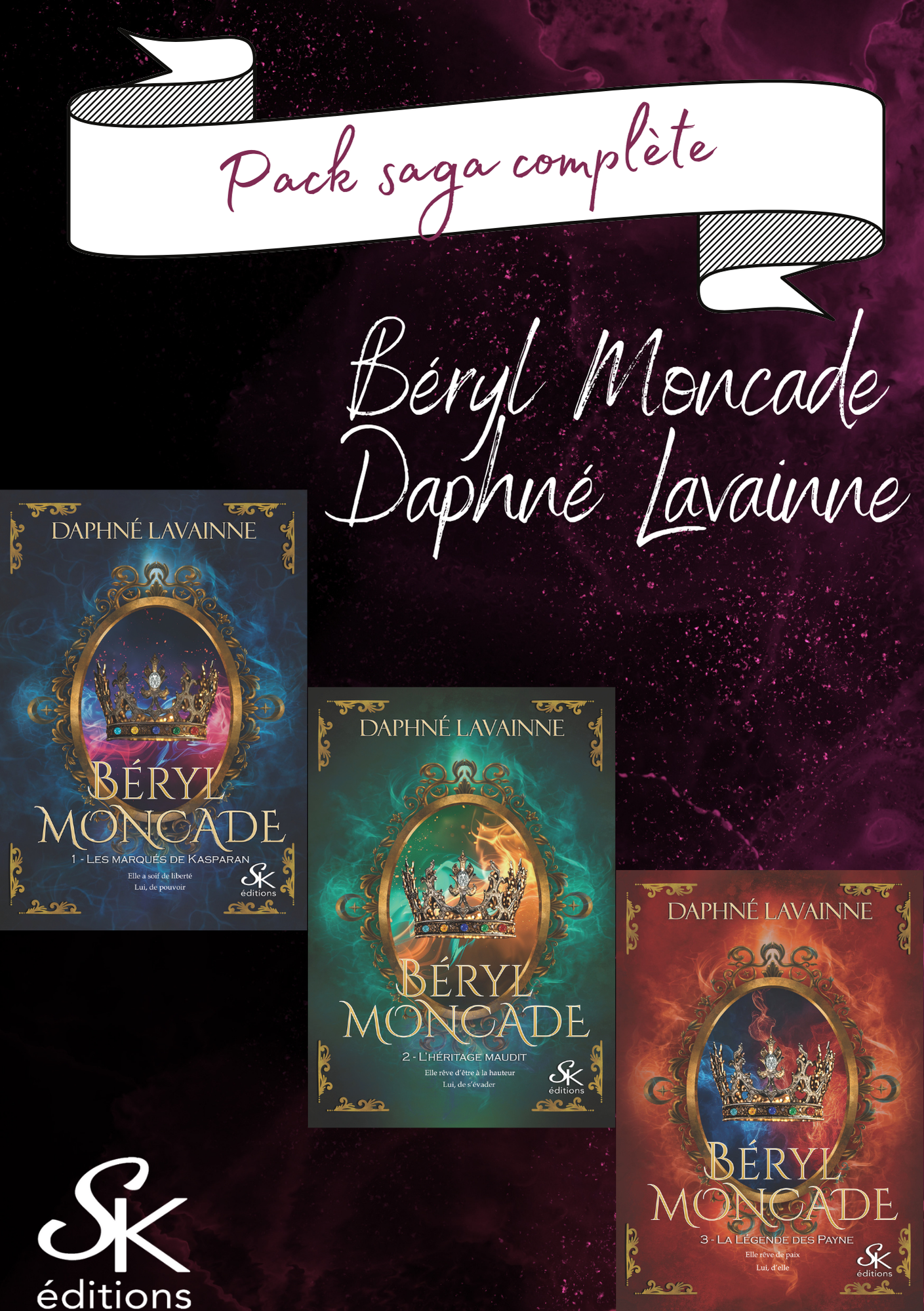 Béryl Moncade (saga complète) de Daphné Lavainne